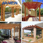 Tùy chỉnh 10x12 Pergola Canopy Garden Winds Pergola Sử dụng dân cư nhà cung cấp